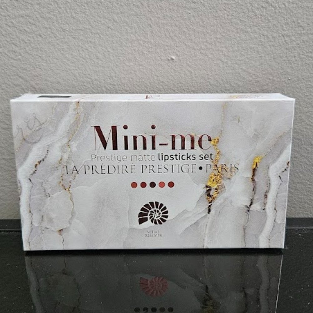 LA PREDIRE PRESTIGE PARIS MINI-ME PRESTIGE MATTE LIPSTICK SET-5 COLOR-NEW-SEALED